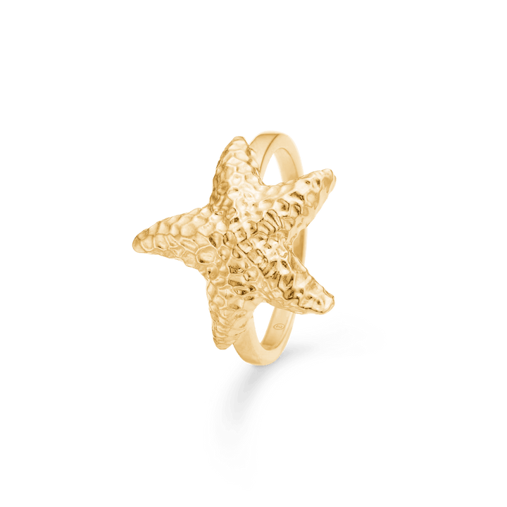 Studio Z Starfish Lustre Forgyldt Ring - Ringe - 7240903-001