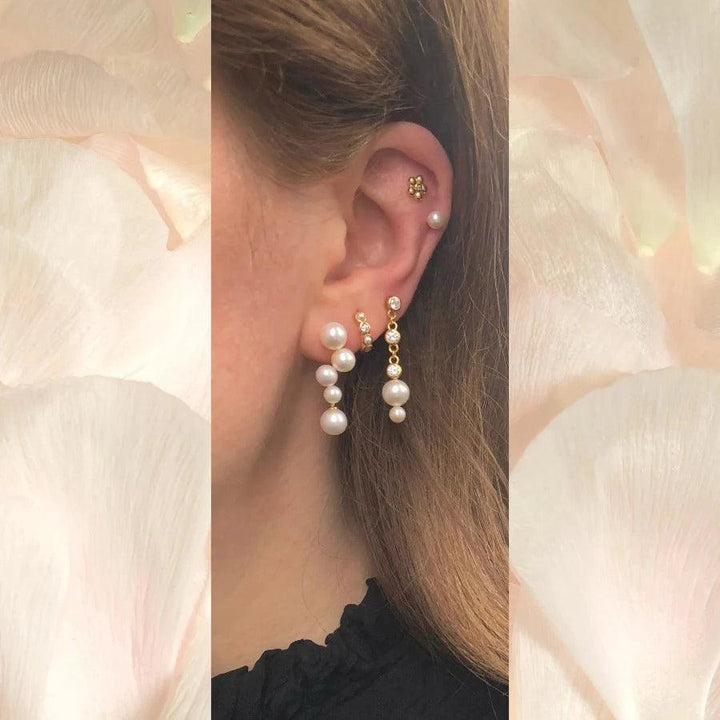 The Earring Shop Bella Stud - Øreringe - FW2311