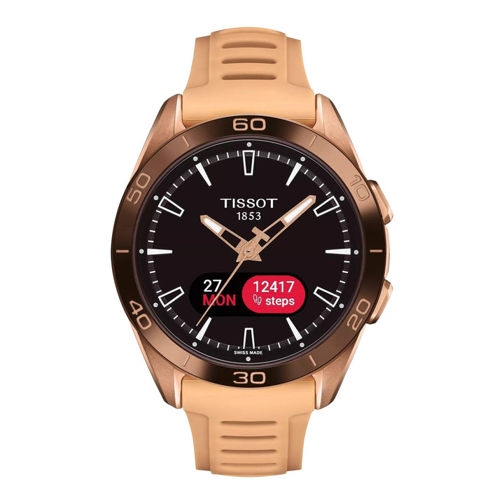 TISSOT T-TOUCH CONNECT SPORT - ROSE GOLD PVD - Dameure - T1534204705105