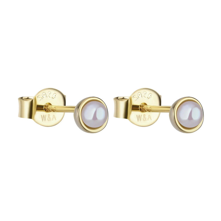 Wioga Adora Ørestikker I Forgyldt Sølv - Øreringe - E-8402-GP