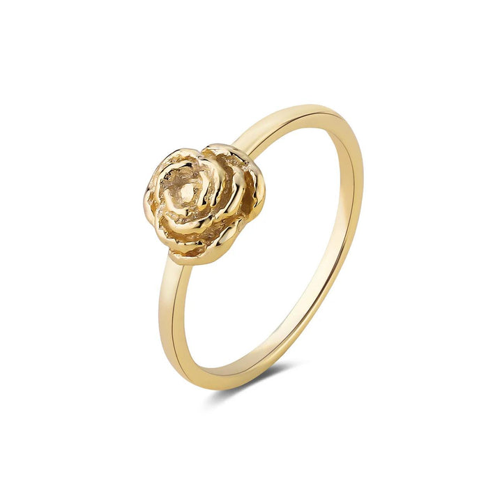 Wioga Anna-Auguste Forgyldt Rose Ring - Ringe - R-8823-GP-001