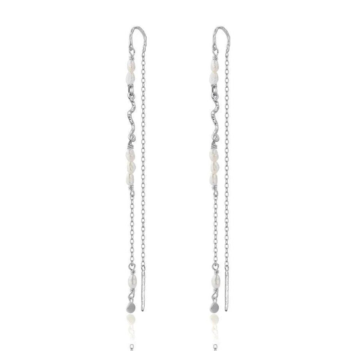 Wioga Ima Øreringe I Sølv - Øreringe - E-8708-S