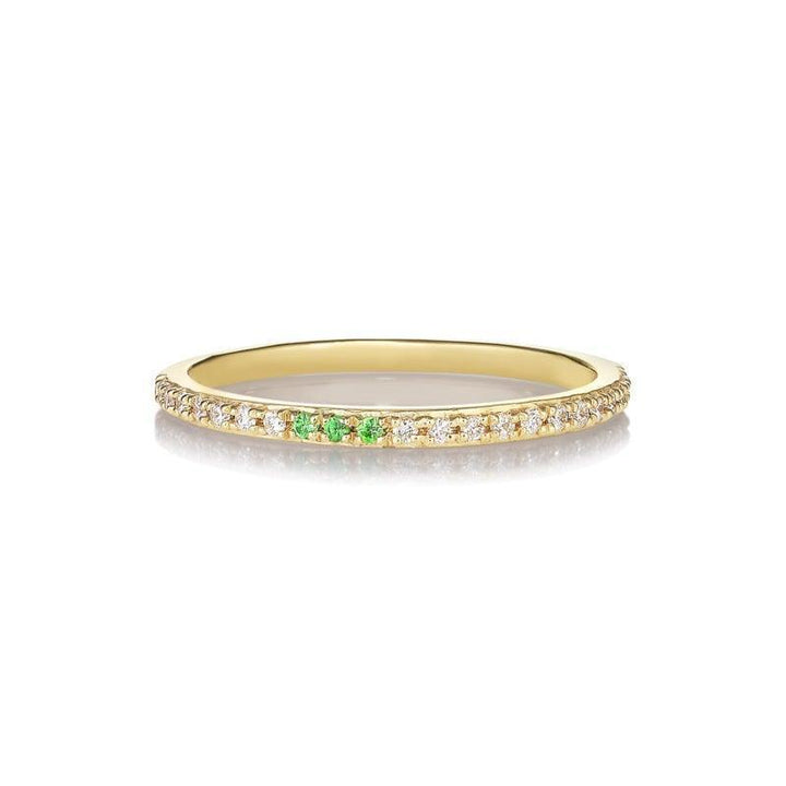 Anpé Atelier Sarah Lil Green Tsavorites & Diamant Ring - Ringe - 2462-004