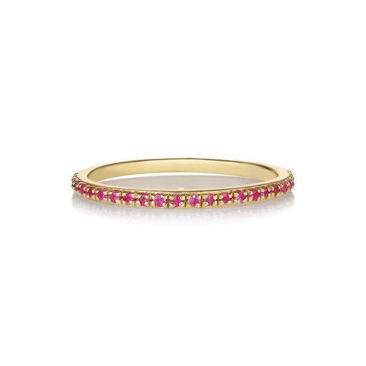 Anpé Atelier Sarah Lil Pure Pink Safirer Ring - Ringe - 2468-005