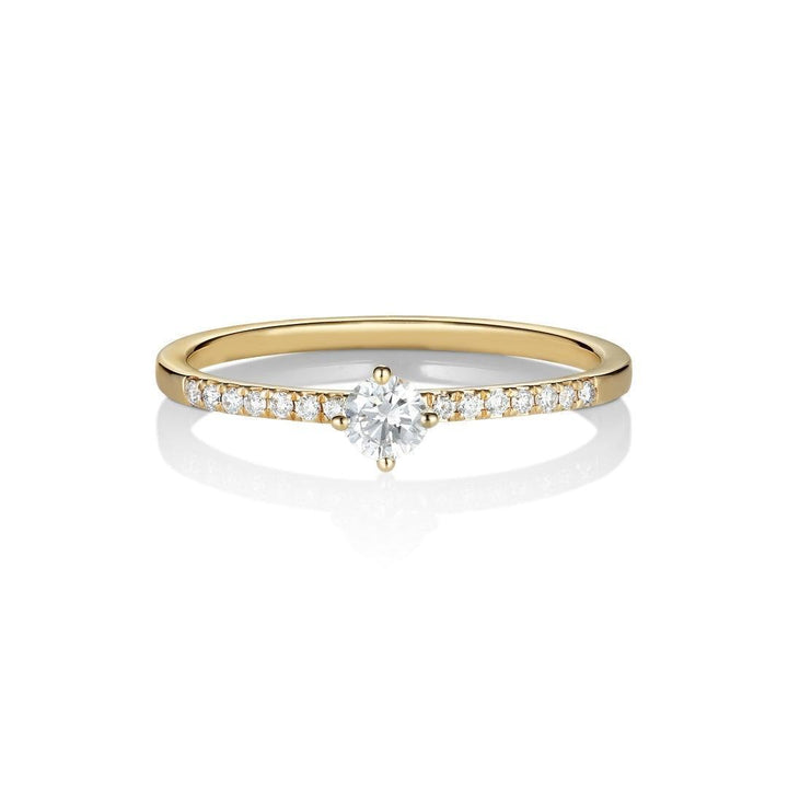Anpé Atelier Taruva 18kt Guld Ring m. brillanter - Ringe - 2472-001