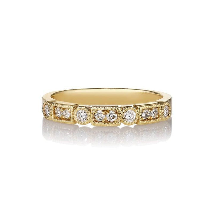 Anpé Atelier Trine Ji Diamond Ring 14kt Guld - Ringe - 2513-001