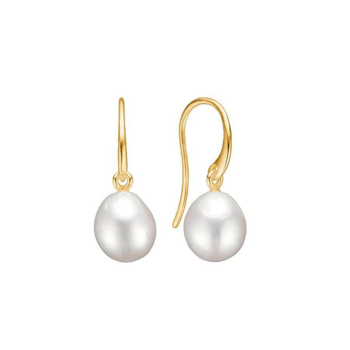 Carré Øreringe Med Baroque Perle - FH4433 - FH4433BAROQUE