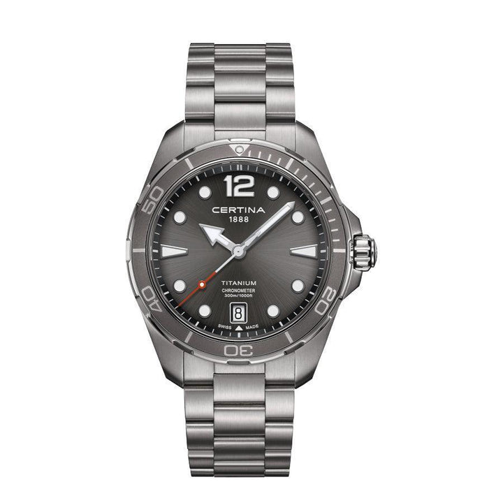 Certina DS Action Titanium Herreur - Grå Urskive - Herreur - C0324514408700