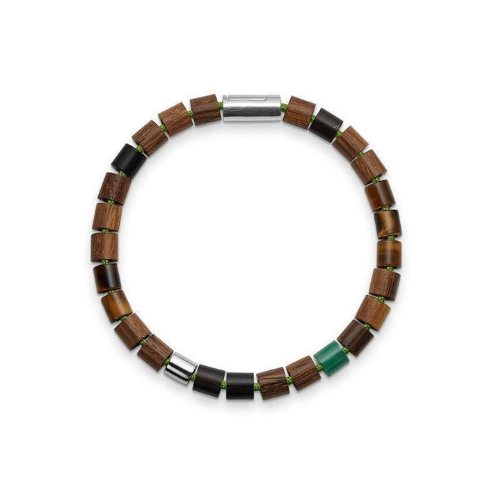 Mads Z Black Sun Green Bowl Armbånd - Armbånd - 5159038-001