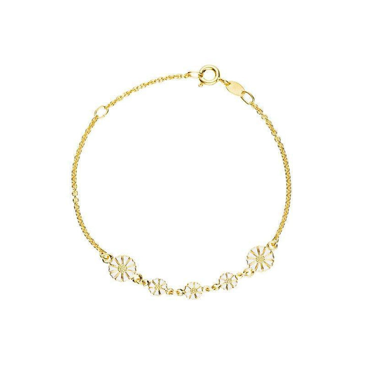 Marguerit Forgyldt Armbånd - 90117519-M - Armbånd - 90117519-M
