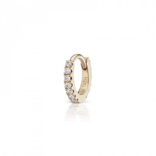 MARIA TASH 5mm Diamond Eternity Ring 18kt - Øreringe - XET5D