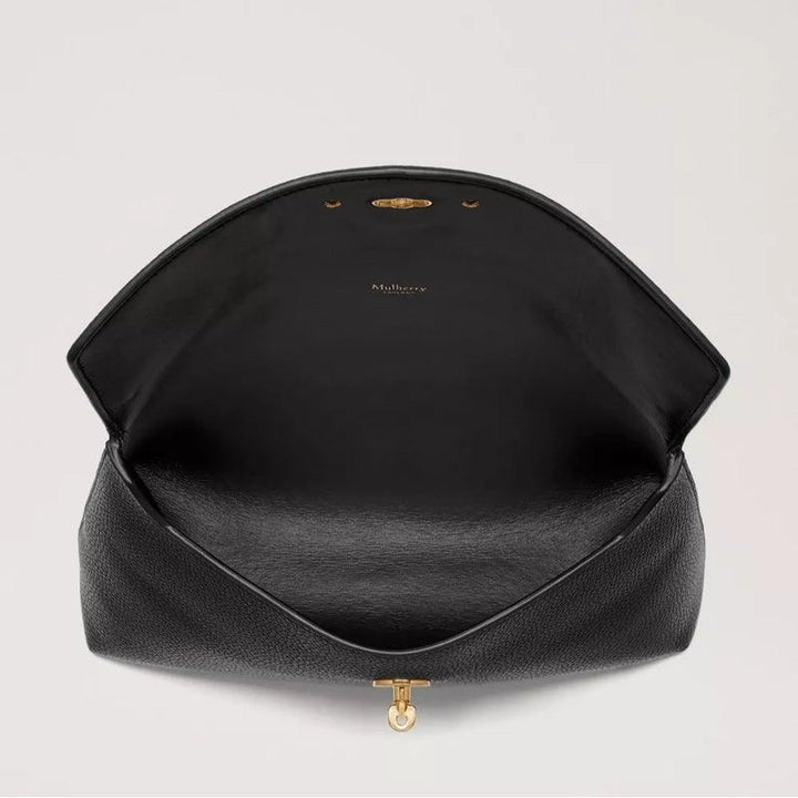 Mulberry Darley Cosmetic Pouch Black Classic Grain - Darley Cosmetic - RL5077/205A100