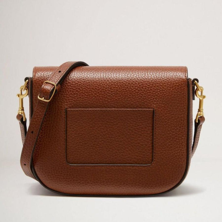 Mulberry Small Darley Satchel Oak Small Classic Grain - Darley Satchel - RL7414/552G110