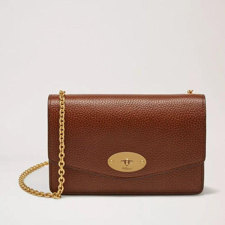 Mulberry Taske - Darley Oak Small Classic Grain Leather - Darley Taske - RL7413/552G110