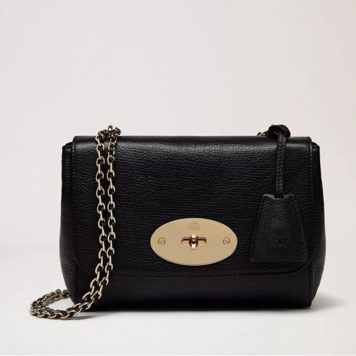 Mulberry Taske - Lily Black Glossy Goat - Lily Taske - HH3288/874A100