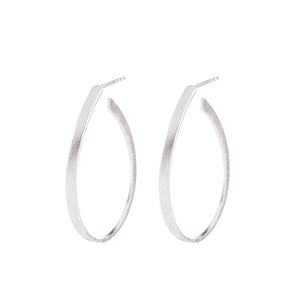 Silver hoops & hoop earrings