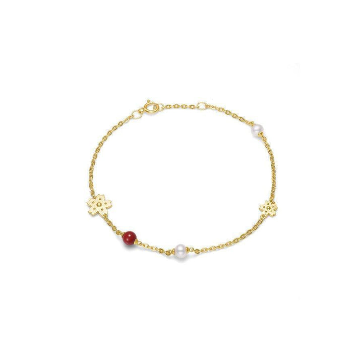 Polar Jewelry Sakura Forgyldt Armbånd - Armbånd - SAK-BR-GD-WP-RC-00133