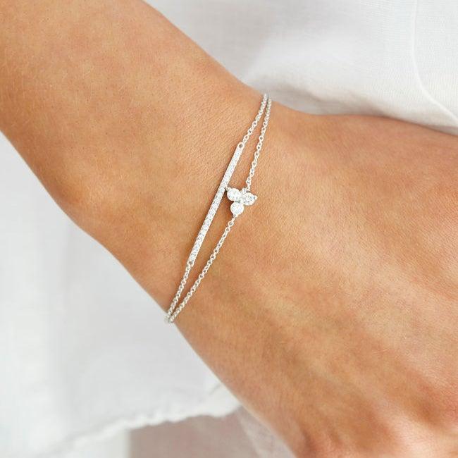 Ro Copenhagen 18kt Rock Classic Armbånd Hvidguld - Armbånd - 106711-001