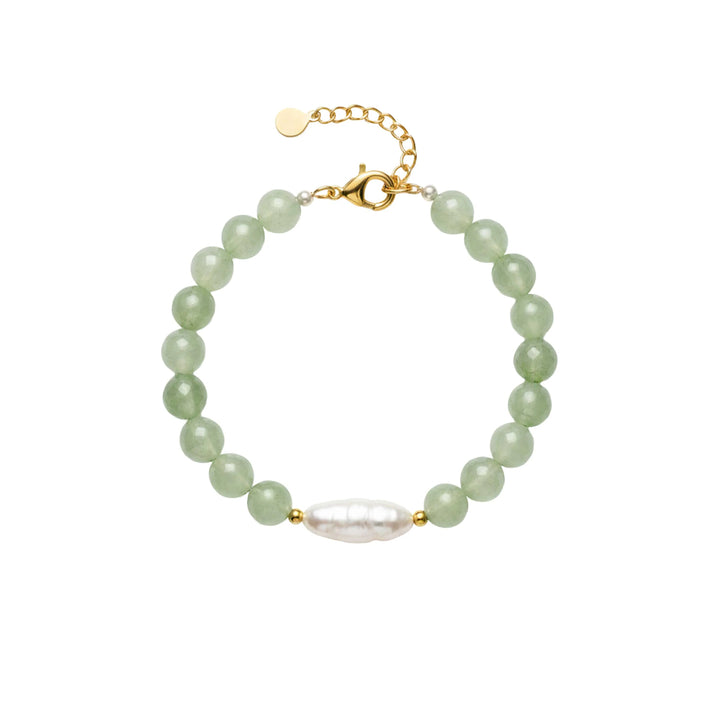 Hultquist Aura Pearl Aventurine Bracelet