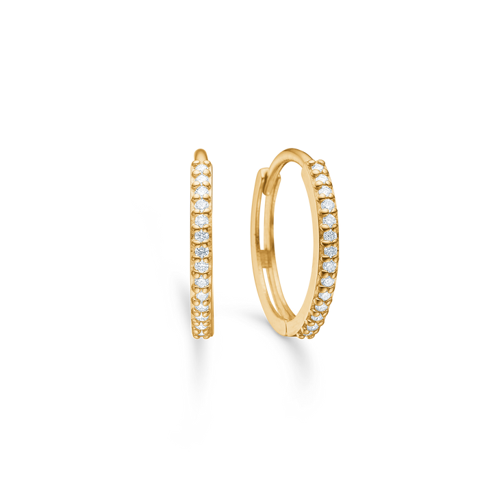 Mads Z 14kt Lumina Creol 0.14ct W.si