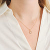 Mads Z Ocean Petite pendant in 14 kt. gold 