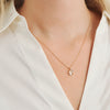 Mads Z Olive Love Pendant in 14 kt. Gold with Diamond 