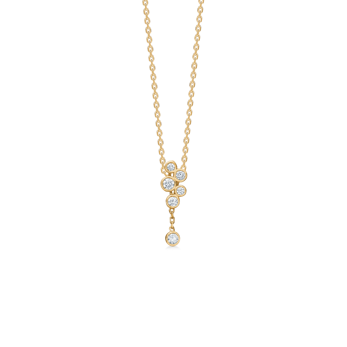 Mads Z Diamond Dew diamond pendant in 14 kt. gold 