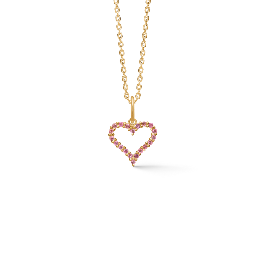 Mads Z 14kt Tender Heart Pink Tourmaline
