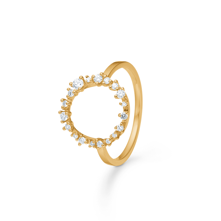 Mads Z 14kt Lucia Ring 0.25ct W.si