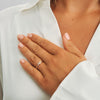 Mads Z Diamond Dew Ring in 14 kt. gold with diamonds 