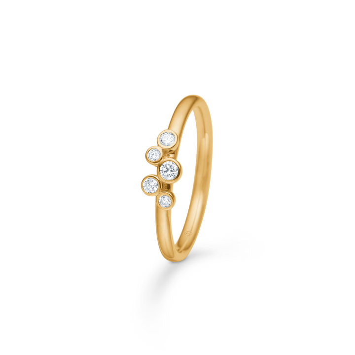 Mads Z Diamond Dew Ring in 14 kt. gold with diamonds 