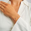 Mads Z Azure Bracelet in 14 kt Gold with Topaz & Pearls 