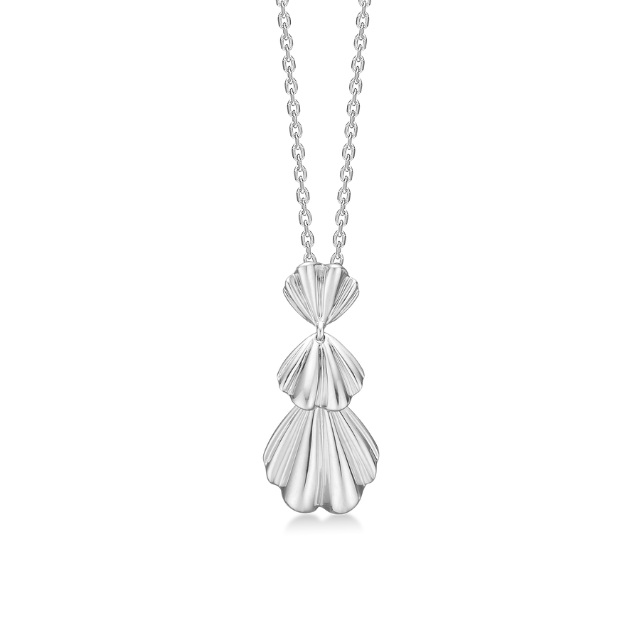 Mads z velvet necklace in silver
