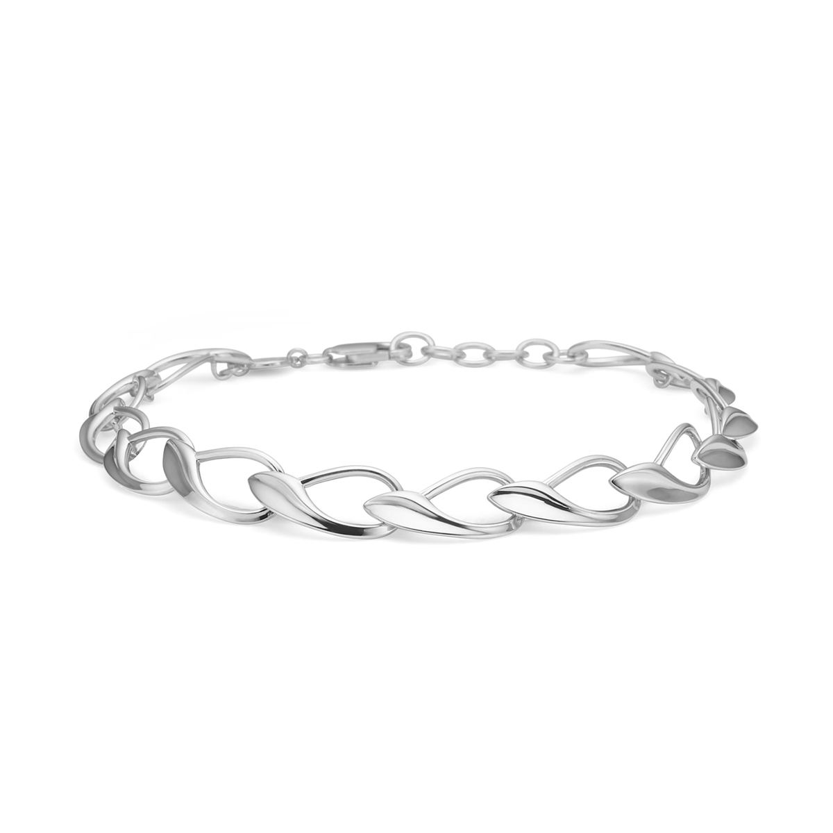 Mads Z Silver Winelink Petite Bracelet 