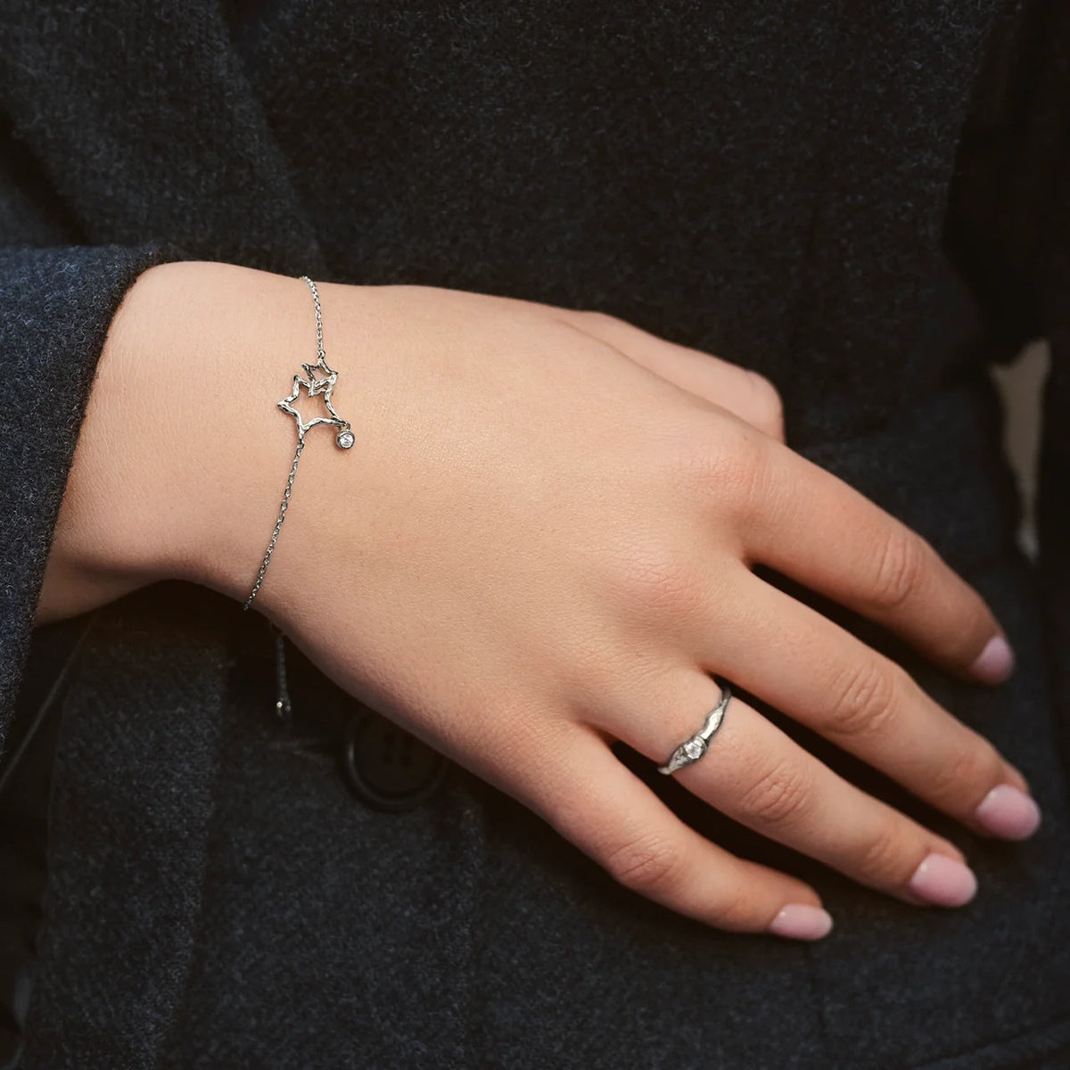 Maanesten Vilde Silver Bracelet 