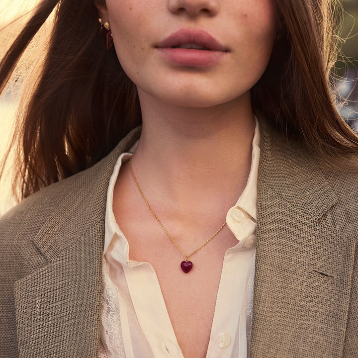 Esma Heart Necklace Valentines 2026