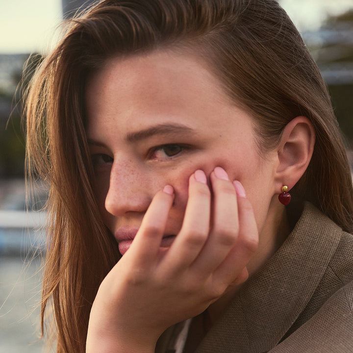 Rubina Heart Earrings Valentines 2026