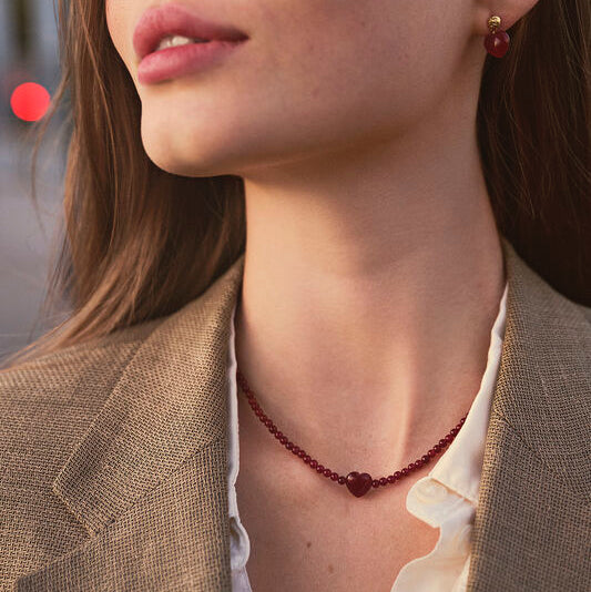 Sienna Heart Necklace Valentines 2026