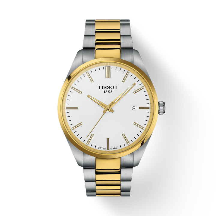 Tissot PR 100 40MM - GOLD PVD / STEEL CHAIN