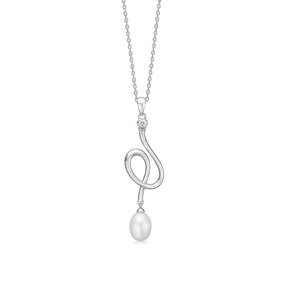 Mads Z Silver Caia Necklace 