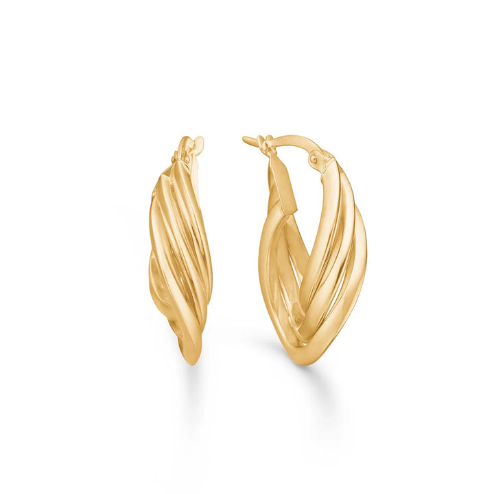Mads Z Silvia Creol in 8 kt. Gold 