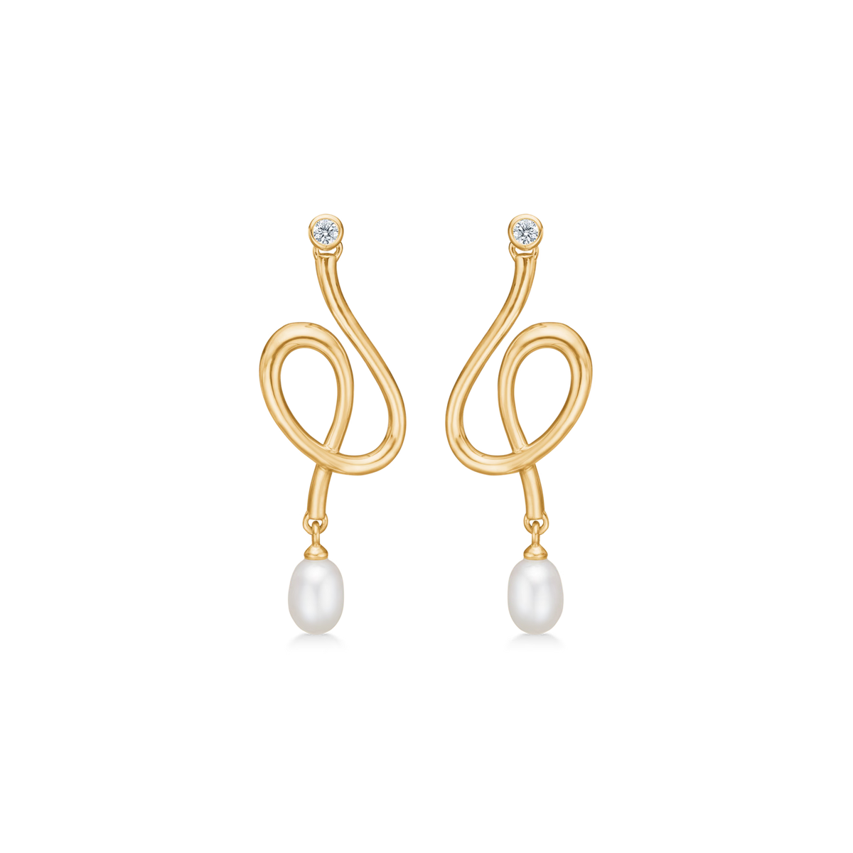 Mads Z 8kt Caia Earrings 