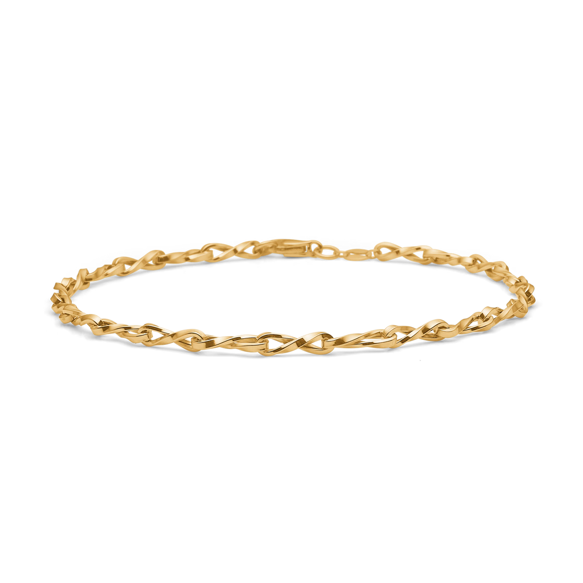 Mads Z Twist Bracelet in 8kt Gold 