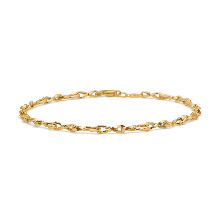 Mads Z Twist Bracelet in 8kt Gold 