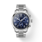 TISSOT CHRONO L 42MM – STEEL CHAIN / BLUE DIAL