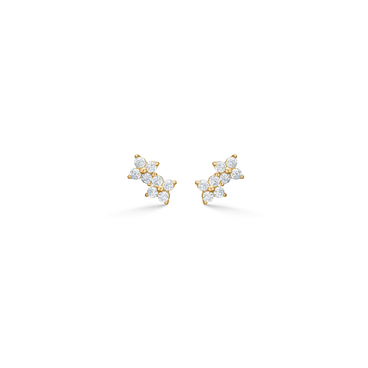 Studio Z Lyra Earrings - Gold-Plated Earrings with Zirconia 