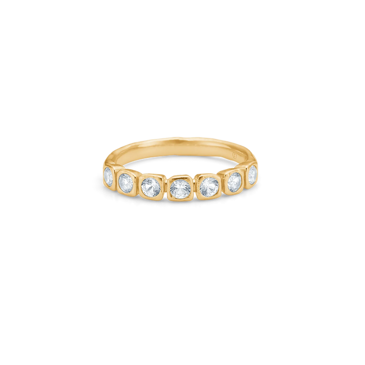 Studio Z Elera Small Ring – Gold-plated Ring with Zirconia 