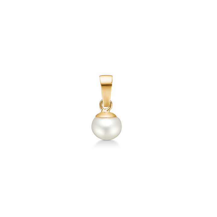 Mads Z Pearl Pendant in 9kt Gold