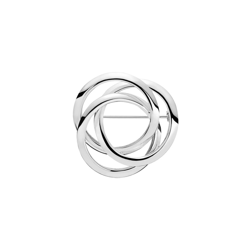 Lund Copenhagen Silver Brooch - 35 mm