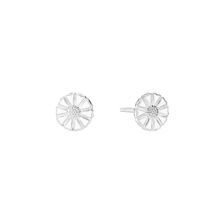 Daisy Silver Studs 7.5mm - 909075-4-H